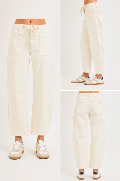 The Hudson Slouchy Slim Barrel Jean