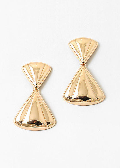 Sienna Sculpted Drop Earrings