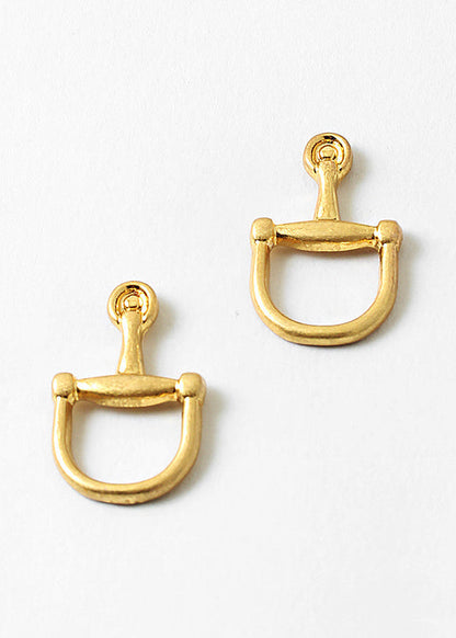 The Equestrian Gold Earrings