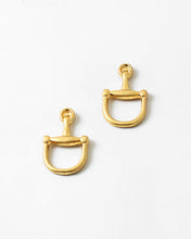 Load image into Gallery viewer, The Equestrian Gold Earrings
