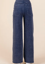 Load image into Gallery viewer, Roe Washed Denim Wide Leg Pant (2 Colors)
