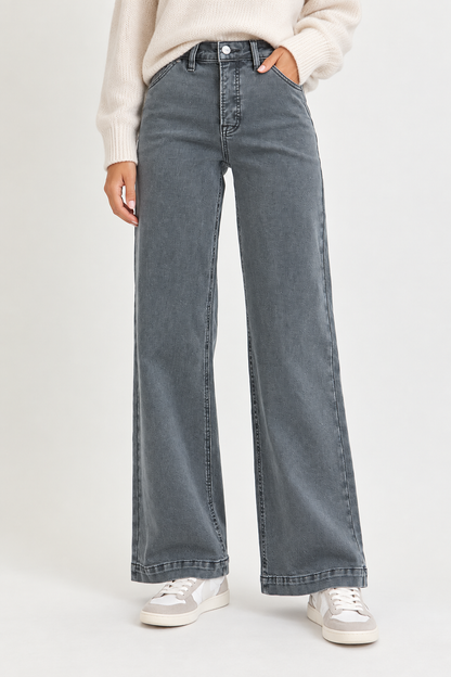The Ashton Wide Leg Jean