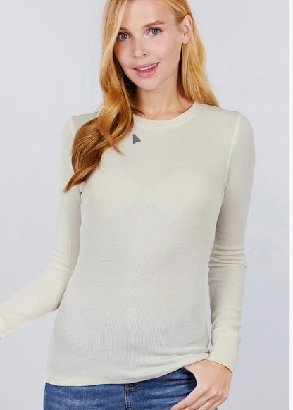 The Weekend Thermal Crew Neck (5 Colors)