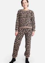 Load image into Gallery viewer, The Plush Leopard Print Lounge Set (2 Colors)
