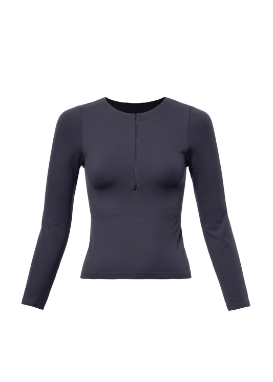 The Zuri Zip Long Sleeve