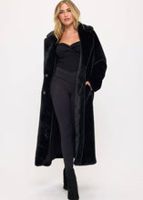 Load image into Gallery viewer, Midnight Luxe Maxi Fur Coat (2 Colors)
