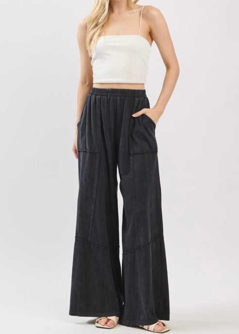 Thea Mineral Wide Leg Pant