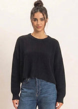 Load image into Gallery viewer, Becca Oversized Ribbed Cropped Sweater (2 Colors)

