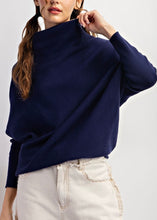 Load image into Gallery viewer, The Maren Dolman Sleeve Mock Neck Sweater
