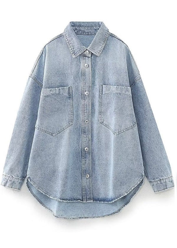 Stella Loose Denim Shacket