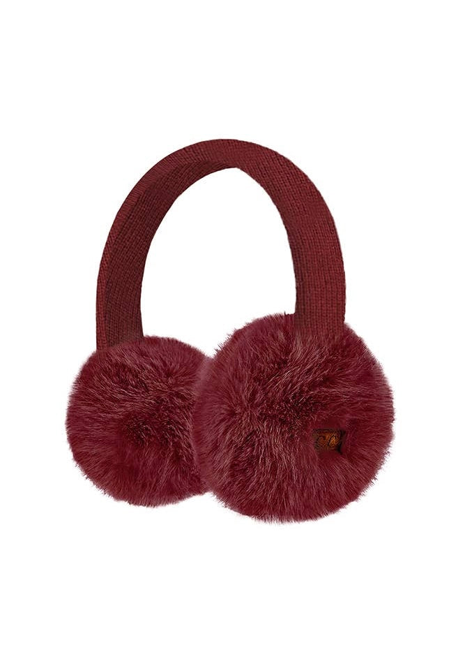 Faux Mink Earmuff (3 Colors)
