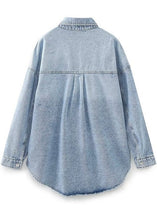 Load image into Gallery viewer, Stella Loose Denim Shacket
