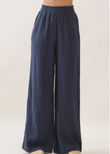 Load image into Gallery viewer, Ocean Beach Gauze Wide Leg Pant
