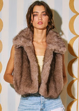 Load image into Gallery viewer, ✨Pre-Sale✨The Aspen Faux Fur Vest
