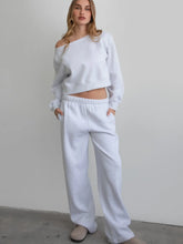 Load image into Gallery viewer, Lia Essential Lounge Fleece Wide Leg
