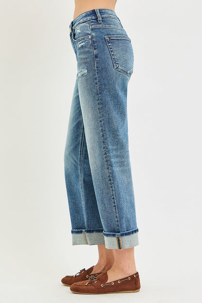 The Drew Mid Rise Slouchy Boyfriend Jean