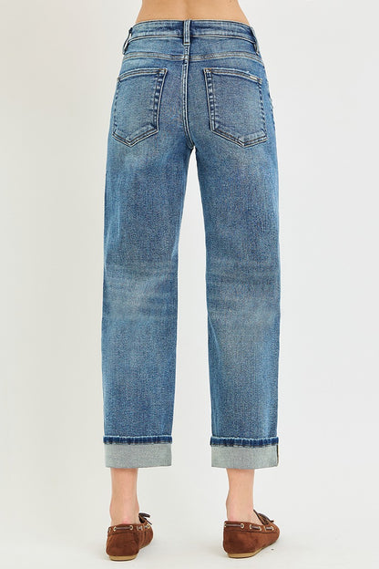 The Drew Mid Rise Slouchy Boyfriend Jean