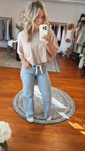 Load image into Gallery viewer, Marissa Drawstring Relaxed Wide Leg Jean
