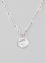 Load image into Gallery viewer, Hammered Coin Pendant Necklace (2 Colors)

