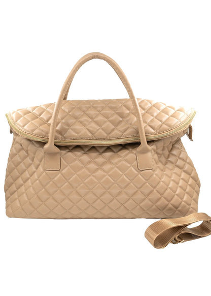 Quilted Weekender Bag (2 Colors)