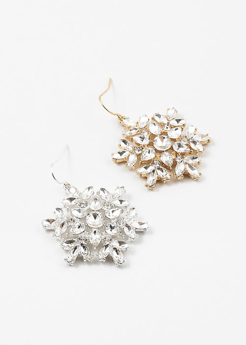 Snowflake Drop Earring (2 Colors)