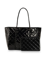 Load image into Gallery viewer, Greyson Noir Puffer Tote
