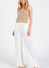Load image into Gallery viewer, Beach Haven Gauze Wide Leg Pants
