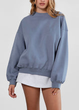 Load image into Gallery viewer, Essential Lounge Fleece Crew Neck Sweatshirt
