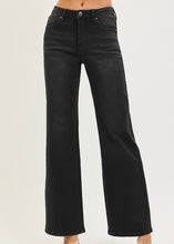 Load image into Gallery viewer, The Nova Black Wide Leg Jean
