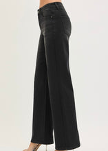 Load image into Gallery viewer, The Nova Black Wide Leg Jean
