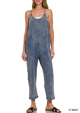 Load image into Gallery viewer, Stevie Washed Overalls (2 Colors)
