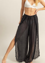 Load image into Gallery viewer, St Kits Tulip Hem Cover Up Pants (2 Colors)
