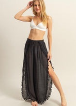 Load image into Gallery viewer, St Kits Tulip Hem Cover Up Pants (2 Colors)
