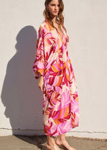 Load image into Gallery viewer, Berry Bliss Maxi Kaftan Dress
