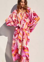 Load image into Gallery viewer, Berry Bliss Maxi Kaftan Dress
