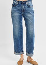 Load image into Gallery viewer, The Lennon Mid Rise Boyfriend Cuffed Jean
