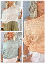 Load image into Gallery viewer, Olivia Dolman Sleeve Solid Knit Top (3 Colors)
