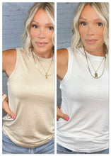 Load image into Gallery viewer, Sleeveless Tank (2 Colors)
