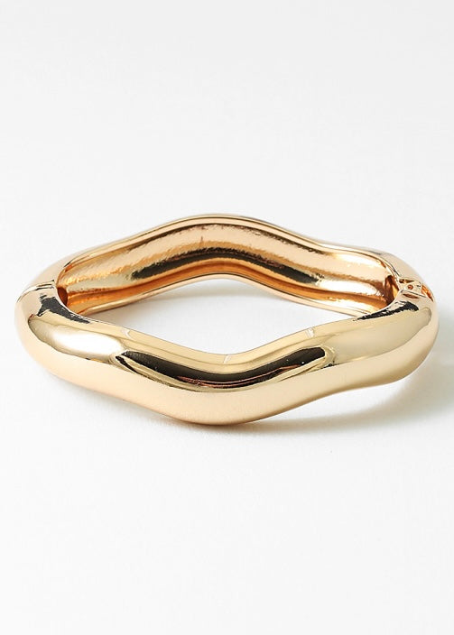 Wavy Gold Cuff
