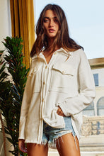 Load image into Gallery viewer, Elle French Terry Oversized Shacket

