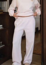 Load image into Gallery viewer, Lia Essential Lounge Fleece Wide Leg Sweat Pant
