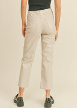 Load image into Gallery viewer, Jada Faux Leather Straight Pant
