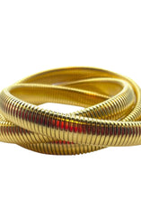 Load image into Gallery viewer, Cobra Gold Twisted Bracelet

