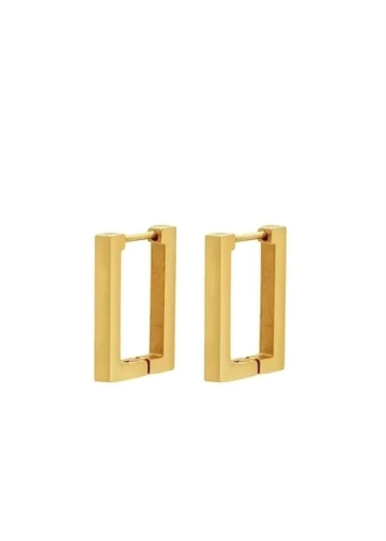 Charlize Rectangular Huggie