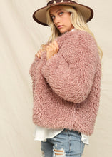 Load image into Gallery viewer, Steph Open Front Fuzzy Jacket
