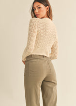 Load image into Gallery viewer, Pointelle Mock Neck Sweater (2 Colors)
