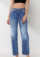 Load image into Gallery viewer, Hazel High Rise Loose Straight Jean
