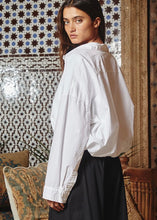 Load image into Gallery viewer, Naomi Cropped Button Down Shirt
