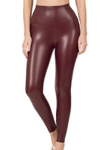 Load image into Gallery viewer, Rizzo Faux Leather Legging(2 colors)
