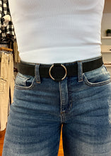 Load image into Gallery viewer, Logan Faux Suede Round Buckle Belt (4 Colors)
